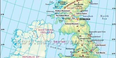 英国的运河网络地图